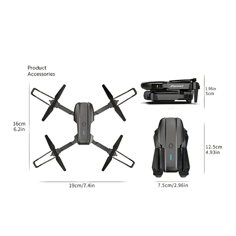 FACEGLE UAV E99 Nova RC Drone  - Home Security Cameras Outdoor ulasan dan harga
