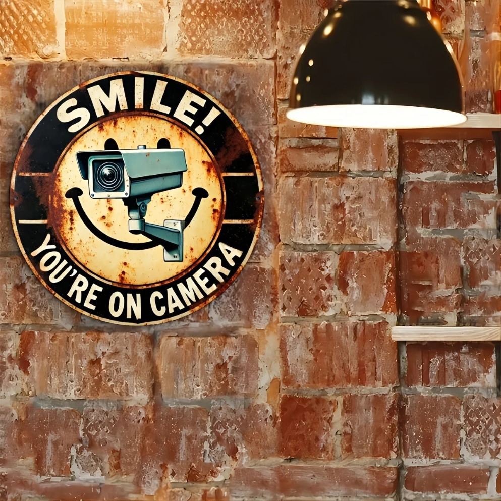 Vintage Smile You're On Camera - Home Yard Security Cameras ulasan dan harga