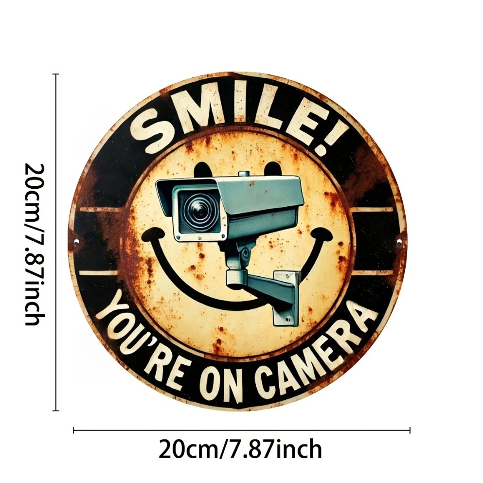 Vintage Smile You're On Camera - Home Yard Security Cameras ulasan dan harga