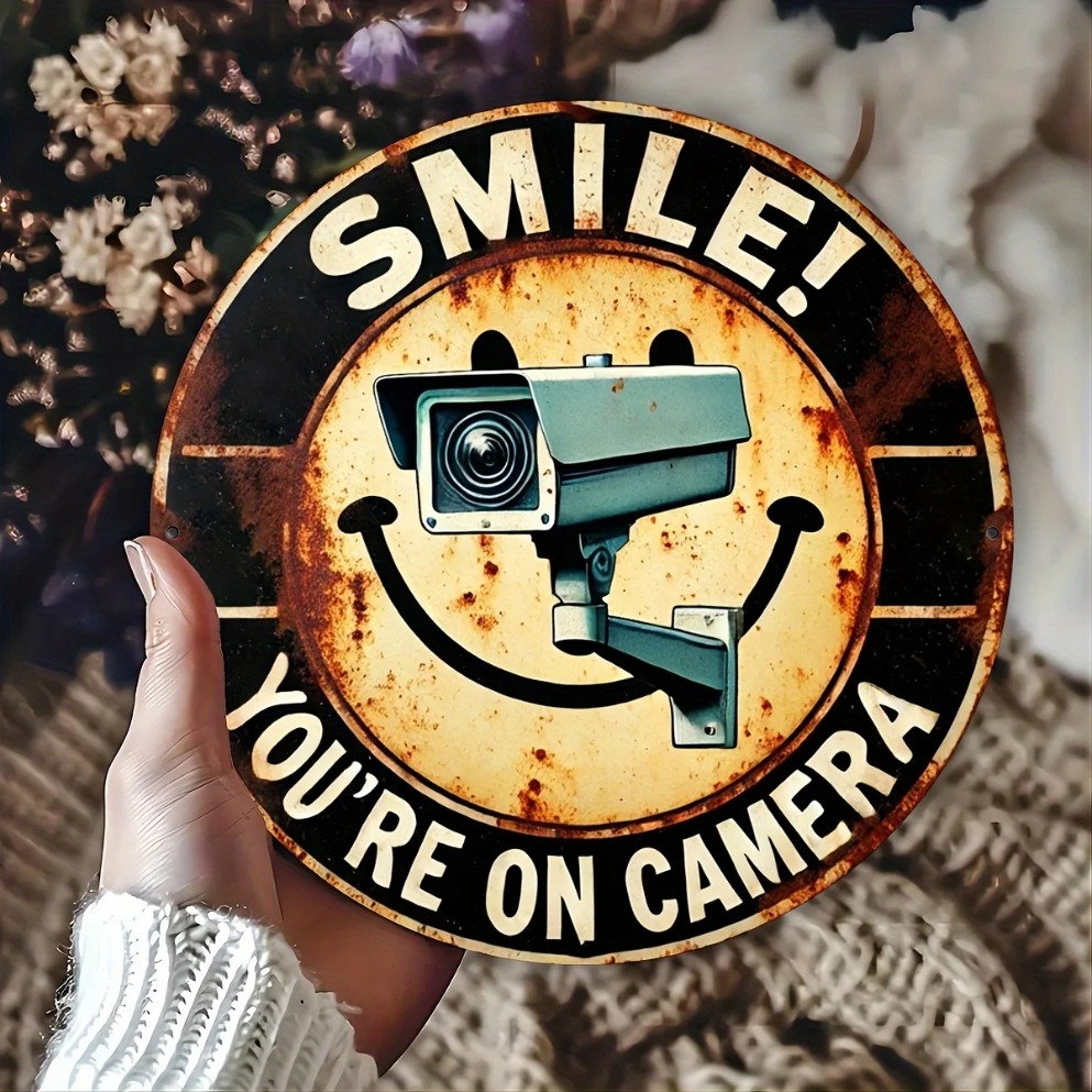 Vintage Smile You're On Camera - Home Yard Security Cameras ulasan dan harga