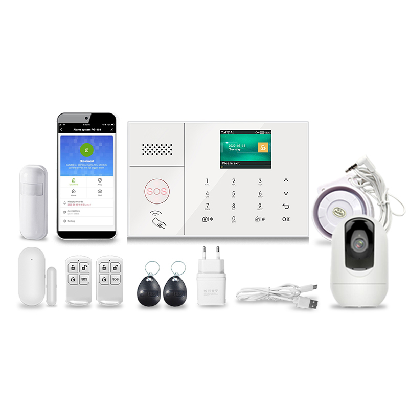 Best SalesTUYA Wireless Alarm  - Home Security Using Gsm ulasan dan harga