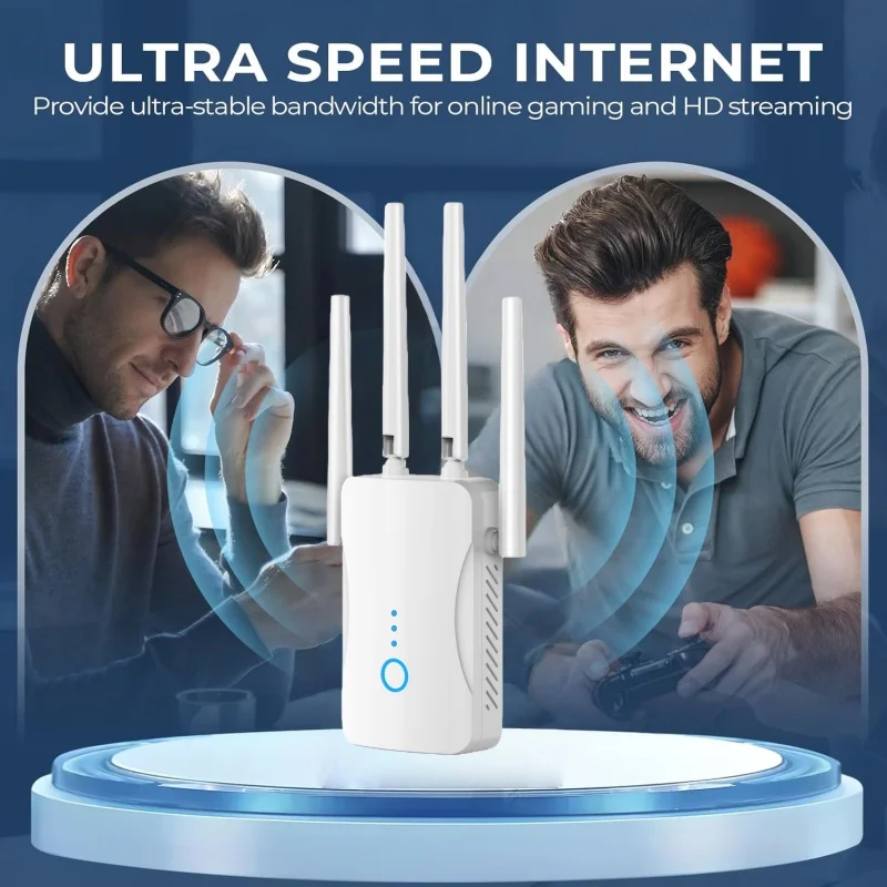 Dual Band WiFi Repeater 1200Mb - Home Security And Internet ulasan dan harga