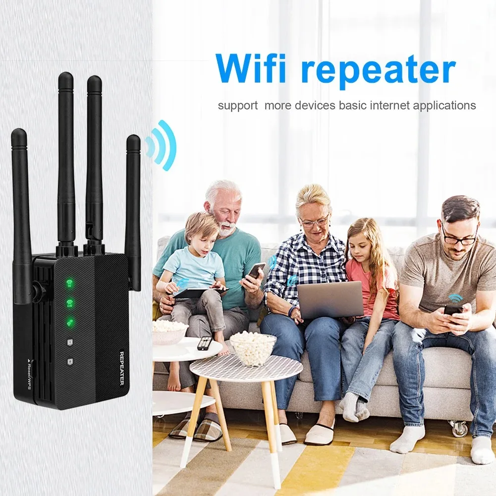 WiFi Extender Featuring 2.4/5. - Home Security And Internet ulasan dan harga