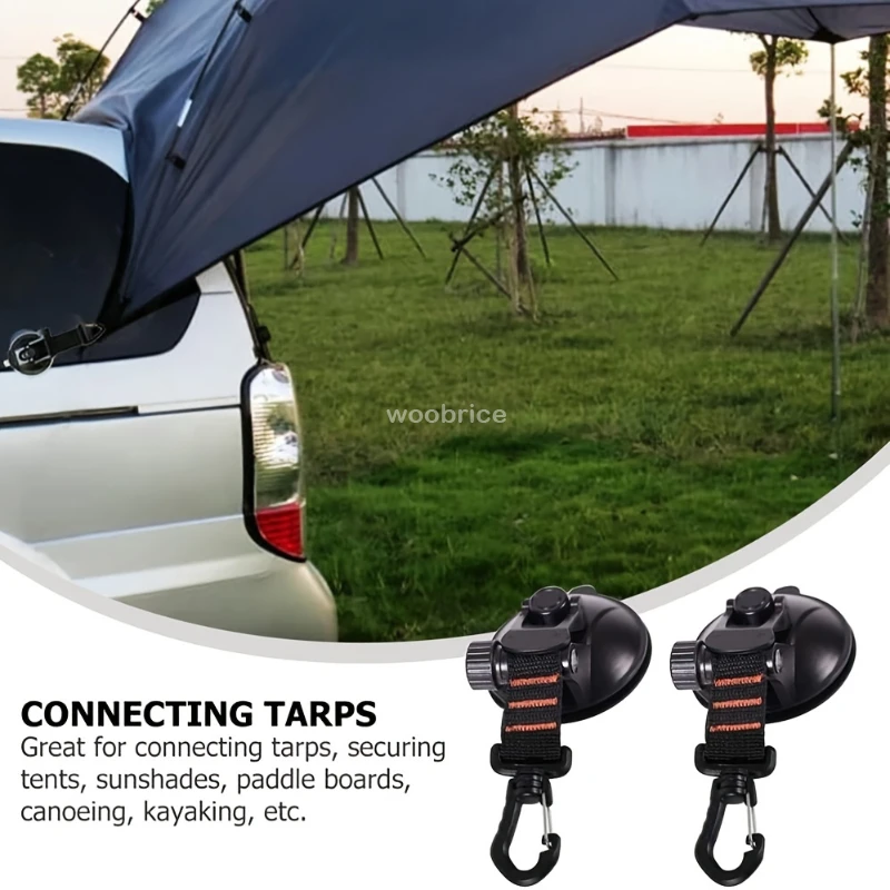 1/8 Pcs Car Tent Suction Cups  - Home Security Outdoor ulasan dan harga