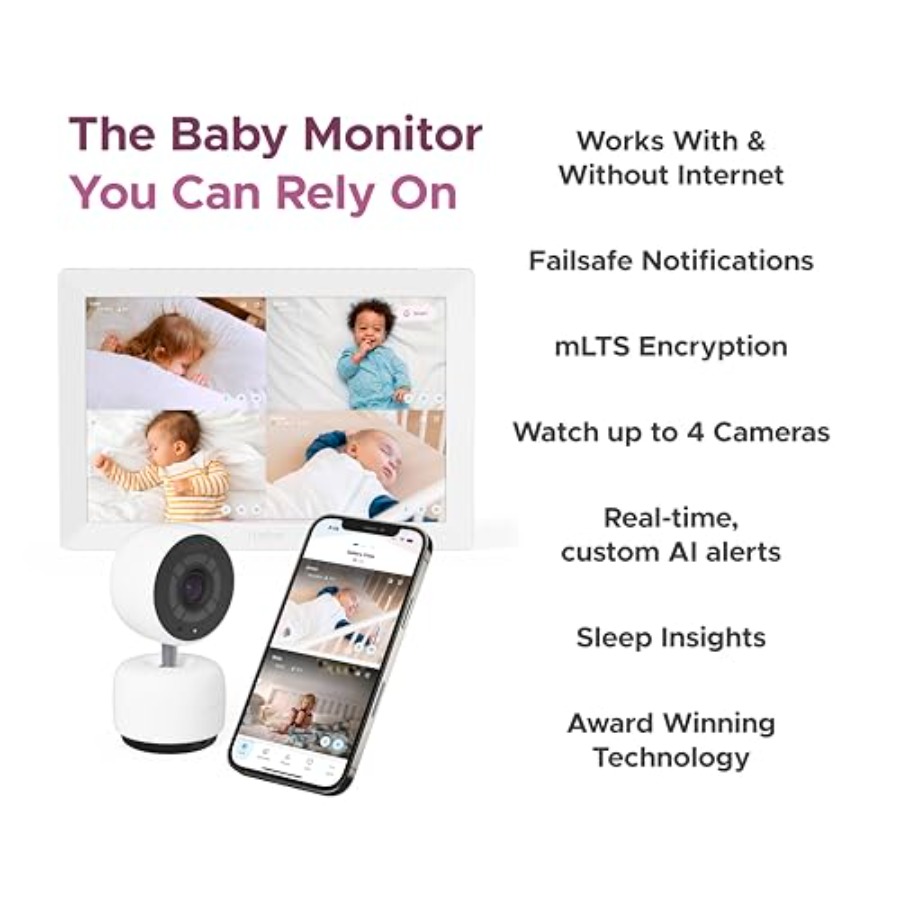 Smart Baby Monitor with 10 Tab - Home Security And Internet ulasan dan harga