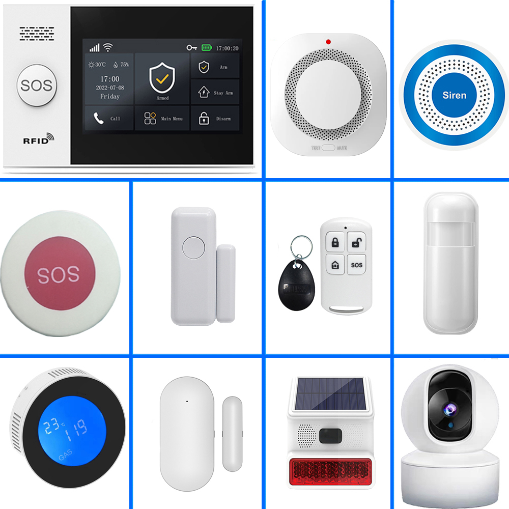 PGST 4G Tuya Smart Home Alarm  - Home Security Diy ulasan dan harga