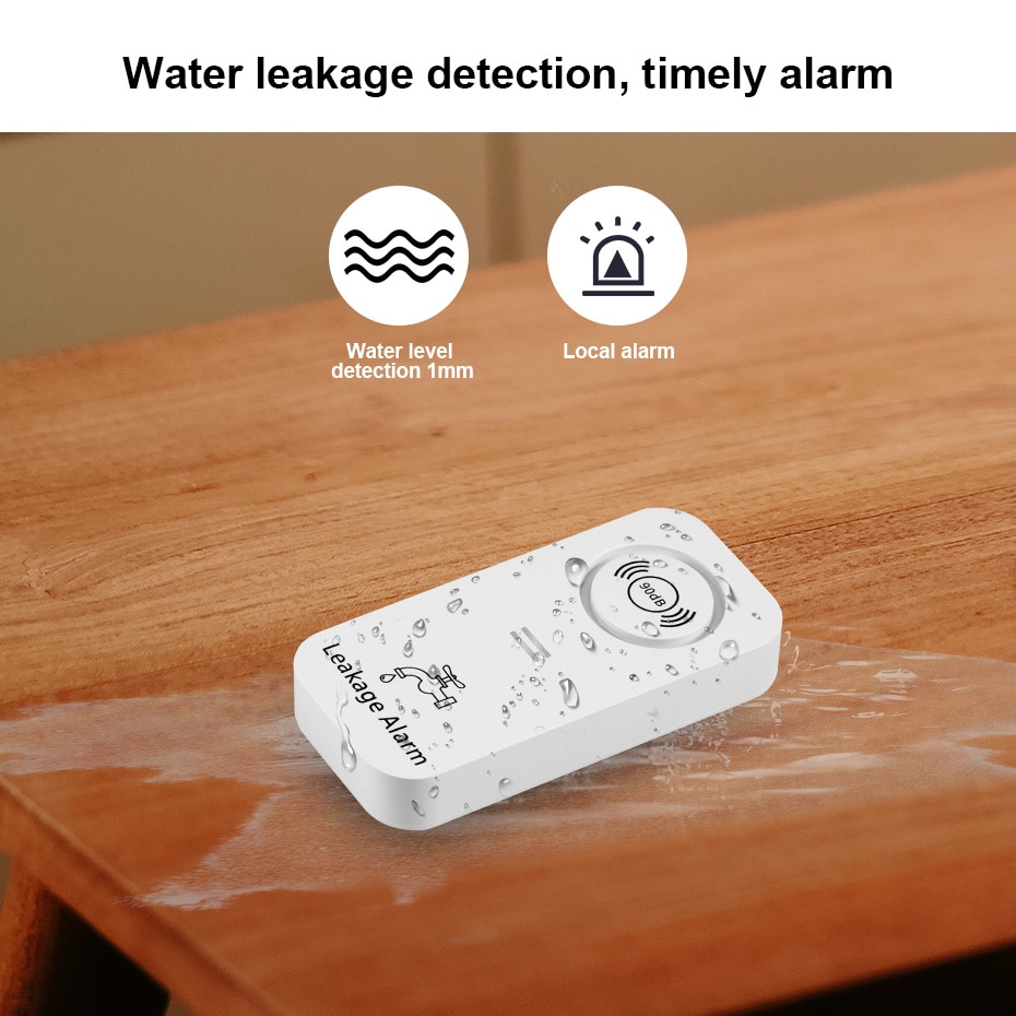 KERUI Wireless Water Sensor 90 - Home Security Outdoor ulasan dan harga