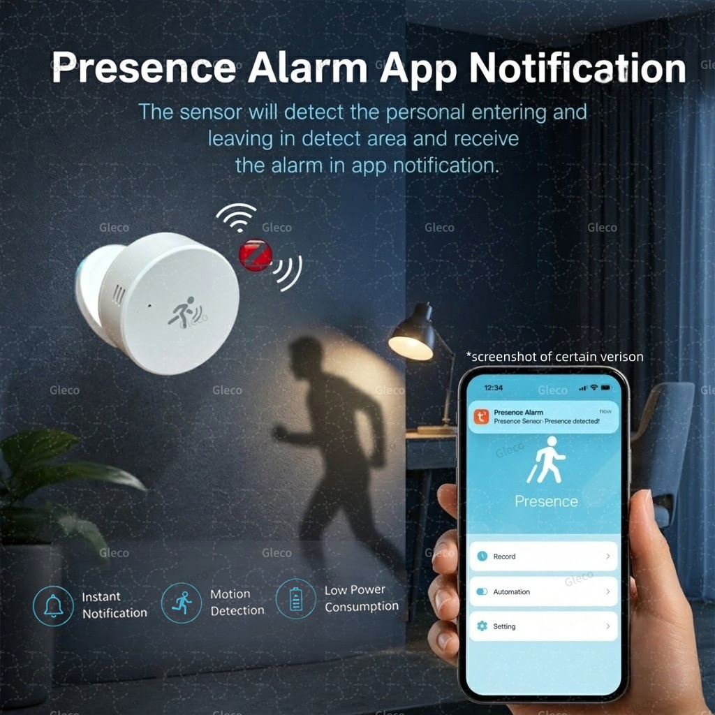 Zigbee Human Presence Sensor T - Home Security Battery ulasan dan harga